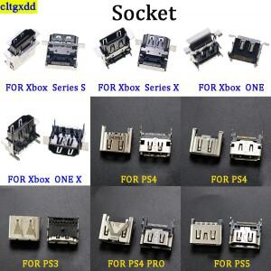 Xbox One 시리즈 X S HDMI 호환 포트 소켓 인터페이스 커넥터 PS5 PS4 프로  슬림 3K 4K 수리 부품 1 개