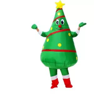 크리스마스 타는 루돌프 에어슈트 풍선 바람넣는옷 코스튬