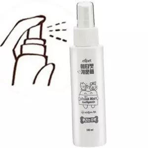 강아지 뿌리는 데일리 미스트 치약 100ml 1P 허브 치석관리