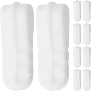 음식 및 의류 보관용 카빌록 압축 백 씰링 클립 10팩 범용 진공 지퍼 클립으로 신선도를 유지하고 공간을