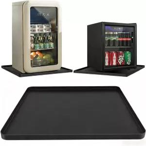 카펫 바닥용 미니 냉장고 매트 휴대용 에어컨 제빙기 세탁기 건조기를 위한 높은 가장자리가 있는 누수