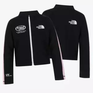 [매장판] 노스페이스 키즈 래쉬가드 여아 물놀이 수영장 서프 집업 자켓 블랙 NJ5JS30S