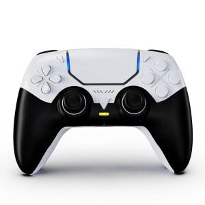 P5용 SWVOE 컨트롤러, P5 /PC /Steam 데크와 호환되는 무선 리모컨, 프로그래머블 지원, 진동, 6축 센서, 스피커, 음소거 및 오디오 잭(흰색)