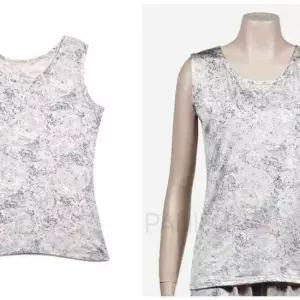 [라일리여성언더웨어] Rly 플라워 인견나시 나시티셔츠 여자민소매 여자이너나