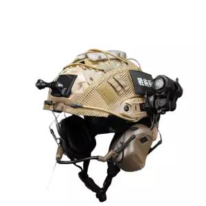전술 헬멧 세트 액션캠 게임 장비 서바이벌 마운트 에어소프트 하이바 전투 헤드셋 특공대