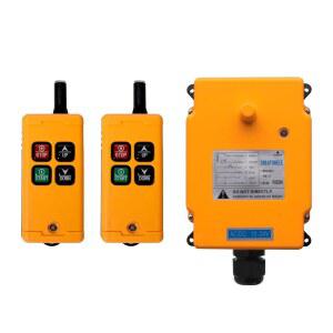 Creatorle 12V / 24V AC DC 산업용 크레인 리모컨 및 트레일러 무선 4-키 호이스트용 오버헤드 덤프