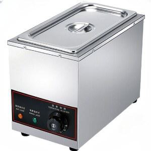 전기 워머기 보온기 음식 웨딩홀 작은 사각 접이식 세면대 3칸 뷔페 보온 얕은 220V