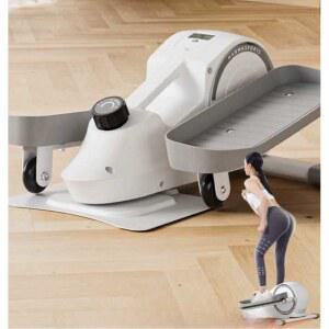 무소음 자동 스텝퍼 가정용 말랑이 하늘걷기 높이조절 속도 팔걸이/저소음 홈트