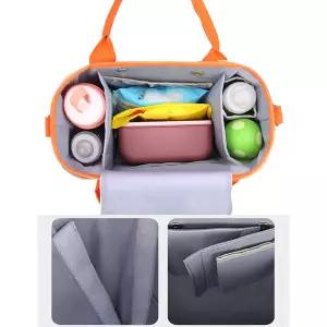 꾹상점1  세련 기저귀가방 가벼운 천가방 숄더백 토트백 유모자 걸이 P906