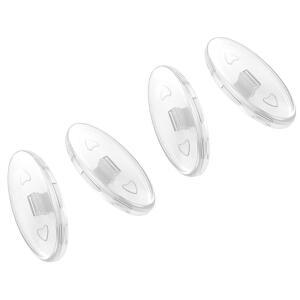 SAUCER 오클리 메탈 플레이트 OX5038용 교체용 노즈 피스 패드 | 카본 OX5079 안경 - 2쌍