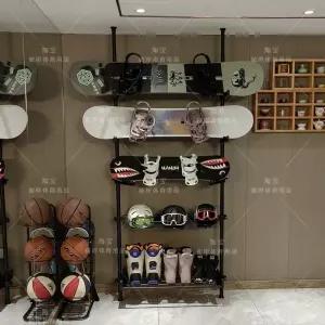 스탠드 보관) (개 바퀴형 벽걸이 스노우보드 진열대 거치대 선반 행거