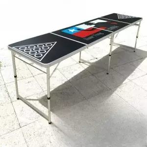 비어퐁 게임 맥주펍 접이식 테이블 탁상보드게임 블랙