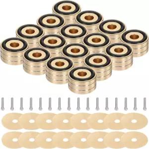 MECCANIXITY 8개 서브우퍼 격리 패드 40x20mm 스피커 피트 스파이크 오디오 장비용 턴테이블 스튜디오