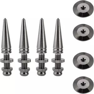 토니사 스피커 스파이크 4쌍의 순수 구리 충격 방지 절연 하이파이 또는 스탠드의 흡수를 위한 풋 서브우퍼