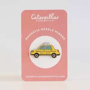 캐터필러 크로스 스티치 NYC 택시 마그네틱 바늘 관리기 - 재봉 자수 및 작업용