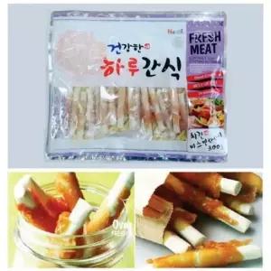 하루 영양간식300g (치킨 비스켓 사시미) 애견간식