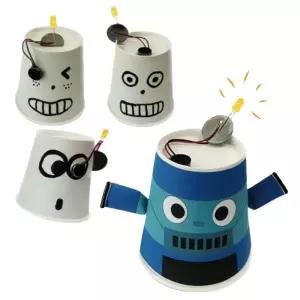 고학년 과학수업 전동기부착 로봇만들기 5인 실험키트 교육완구 초등교구 홈스쿨링