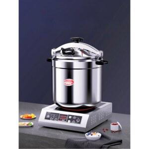 업소용 압력솥 대형 대용량 겸용 직경 26L 40L 135L 단체 가스용 100L 가스