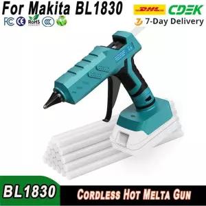 무선히팅건 열풍기 Makita 18V 리튬 이온 배터리 BL1830 BL1840 무선 핫 접착제 총 11mm 스틱 충전식 수리