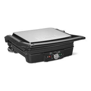 온도 조절 기능이 베이직 그릴 파니니 실내 블랙 프레스 플레이트 세라믹 있는 아마존 전기 논스틱