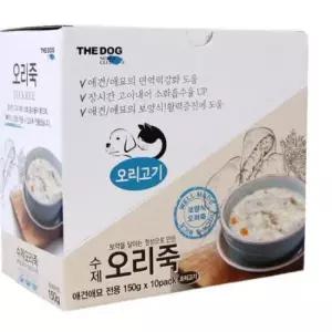 애견북어국 강아지 고양이 영양식 오리죽 반려동물 건강식10개