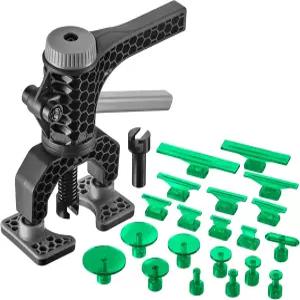 카우플러스 조절 가능한 덴트 터 키트 풀링 오토 피트 및 풀러 스트레이트 바디 세트 탭 없는 포함 도구