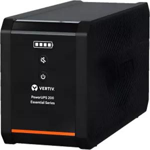 버티브 리버트 파워업스 200 에센셜 PSA6E-600LVT 라인 인터랙티브 UPS 600VA/360W 배터리 백업 및 서지