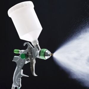 1.4/1.7/2.0mm 노즐 홈 무선 스프레이 기계 600cc 공압 도구 자동 페인트 건 DIY 키트