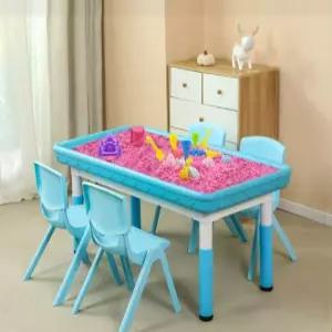 모래놀이 테이블 샌드아트 키즈카페 어린이집 아트 공연 촉감 책상 라이트 스크린 놀이