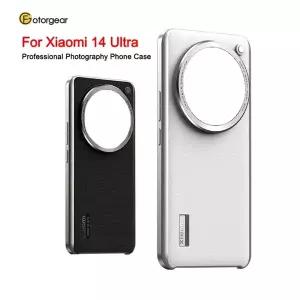 호환 Fotorgear 샤오미호환 14 울트라 T 마운트 렌즈 마운트 용 전문 사진 케이스 67mm 필터 어댑터 링과