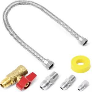 크리딧피드 F271239 원스톱 범용 기기 커넥터 미스터 벽걸이 차고 히터용 및 벽난로 스토브 건조기 키트