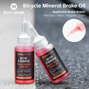 서쪽 자전거 브레이크 미네랄 오일 60ml2oz Shimano 및 Tektro 유압 시스템에 이상적 산악 액세서리