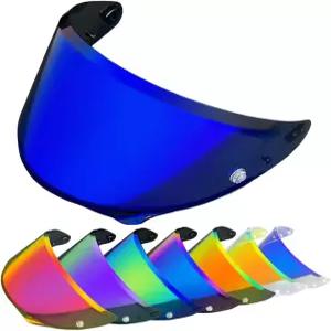 YMTSGEQ HJ42 헬멧 바이저 교체HJ42 리보 카본 RPHA 12N 페이스 HJC 차단 쉴드 전용 자외선 블루데이 딥