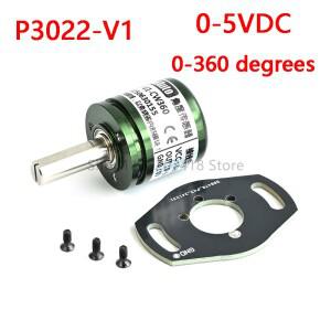 P3022-V1-CW360 5VDC 회전식 홀 각도 센서 0-360도 풀 서클 자성 0-5 출력