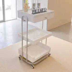 관리실 웨건 피부샵 이동식 왁싱 트롤리 에스테틱 서랍형 카트 고급형