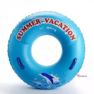 대형 동그란 이중 100cm 손잡이 원형 튜브 성인klm391