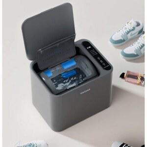 자동 미니 신발 세탁기 그레이 행주 세탁 Douyin 반자동 건조 드럼세탁기 오프