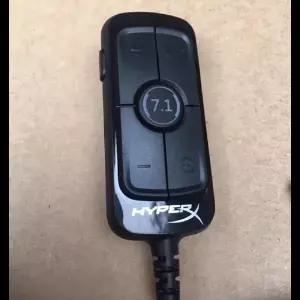 HyperX Could II 알파 S 리볼버 7.1 사운드 카드 KingStone 게임용 헤드폰 게임용 오디오 카드 교체