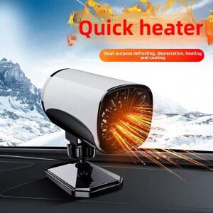 차량용 온풍기 겨울 동계난로 소형 일체형 카라반 겸용 열풍기 신형 전기 블루투스 난방기