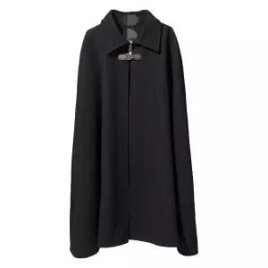 남성 롱무스 코트 니트 망토 스타일 무드 중길 무 sleeves