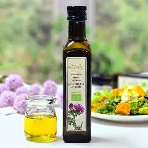 [셀러허브]그라포일라 유기농 밀크씨슬 오일 250ml 마시는밀크씨슬 엑스트라버진 밀크씨슬 (S41217981)