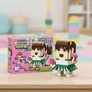 옥스포드 블럭 무한의계단 빅헤드블록 치어리더 피규어 모형 미니블럭 블록 조립 95p