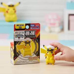 포켓몬스터 피규어 몬콜레 MS 캡틴 피카츄 쥐포켓몬 전기 포켓몬 미니어처 캐릭터 키덜트