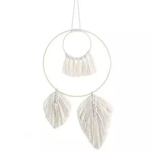 대형 드림캐쳐 소품 캐처 장식 벽걸이 깃털 레이스