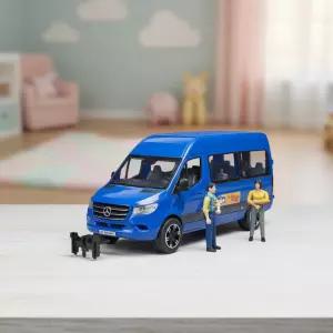 브루더 벤츠 투어차량 피규어 2종세트 자동차 장난감 승합차 투어트럭 미니어쳐 프라모델