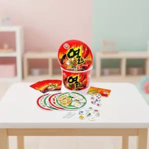 아스모디코리아 오뚜기 열라면 보드게임 컵라면 레시피찾기 주사위 전략게임 키덜트 가족 단체