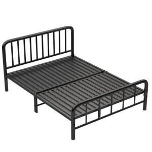 철제 침대 프레임 기숙사 원목 공간활용 1 8m 퀸사이즈 손님방 200x100 베드벤치