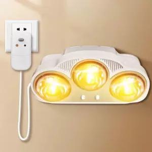 벽걸이 히터 화장실 전기 라디에이터 두등 발열 전구 샤워실 난방기