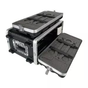 믹서 랙 케이스 보관함 기기 방송 장비 마이크 이동식 하드