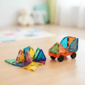 캐스B 맥지니어스 자석 타일블록 마그네틱 자석블럭 맞추기 창의력 소근육발달 (150p)